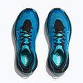 HOKA Mafate 5 Herren Laufschuhe skyward blue/schwarz 8