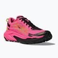 Damen-Laufschuhe HOKA Matafe 5 neon rose/schwarz
