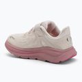 HOKA Clifton 10 rose cream/dried rose Kinder Laufschuhe 3