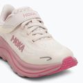HOKA Clifton 10 rose cream/dried rose Kinder Laufschuhe 7