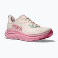 Damen Laufschuhe HOKA Clifton 10 Wide rose creme/trocken rose