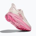 Damen Laufschuhe HOKA Clifton 10 Wide rose creme/trocken rose 5