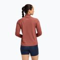 Damen-Laufpullover HOKA GlideTech Quarter Zip rouge 3