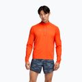 HOKA Herren Laufpullover GlideTech Quarter Zip lava