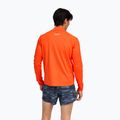 HOKA Herren Laufpullover GlideTech Quarter Zip lava 3