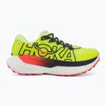 Herren Laufschuhe HOKA Rocket X Trail neon Yuzu/neon flame 2