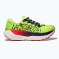 Damen-Laufschuhe HOKA Rocket X Trail neon yuzu/neon flame 3