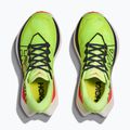 Damen-Laufschuhe HOKA Rocket X Trail neon yuzu/neon flame 7
