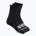 Socken HOKA Quarter Run Sock 3-Pack black/black/black