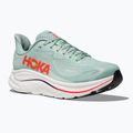 Herren Laufschuhe HOKA Clifton 10 sage/neon flame