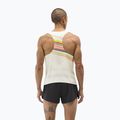 Laufshirt Herren HOKA Race Day Singlet alabaster flare 3
