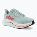 Herren-Laufschuhe HOKA Clifton 10 Wide sage/neon flame