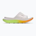 Badelatschen HOKA Ora Recovery Slide 3 white/neon yuzu 2