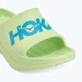 Badelatschen HOKA Ora Athletic tart apple/skyward blue 7