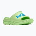 Badelatschen HOKA Ora Athletic tart apple/skyward blue