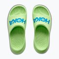 Badelatschen HOKA Ora Athletic tart apple/skyward blue 7