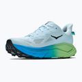 Laufschuhe für Damen HOKA Challenger 8 Wide glimmering blue/tart apple 2
