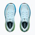 Laufschuhe für Damen HOKA Challenger 8 Wide glimmering blue/tart apple 5