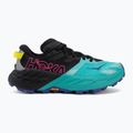Laufschuhe für Damen HOKA Speedgoat 7 black/electric aqua 2