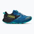 Kinder-Laufschuhe HOKA Speedgoat 7 black/night glow blue 2