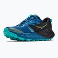 Kinder-Laufschuhe HOKA Speedgoat 7 black/night glow blue 4