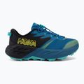 Kinder-Laufschuhe HOKA Speedgoat 7 black/night glow blue 2