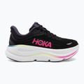 Laufschuhe für Damen HOKA Bondi 9 black/neon dragonfruit 2
