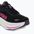 Laufschuhe für Damen HOKA Bondi 9 black/neon dragonfruit 7