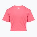 Kinder T-Shirt Under Armour Rival pink 2