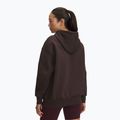 Damen-Sweatshirt Under Armour Icon Fleece Hoodie kona brown/white 2