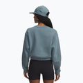 Damen-Sweatshirt Under Armour Rival Fleece Piped Crew Jasper Blue/White 2