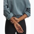 Damen-Sweatshirt Under Armour Rival Fleece Piped Crew Jasper Blue/White 3