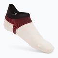Herren-Socken Under Armour Dry Run Lite No Show 3 Paar stone/racer red/reflective 2