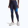 Damen-Leggings Under Armour HeatGear Rib washed navy/blue atlantis/blue atlantis