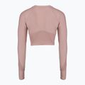 Trainings Longsleeve Damen Under Armour HeatGear Rib 1/4 Zip tourmaline pink/tourmaline pink/white 2