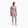 Damen-Leggings Under Armour HeatGear Rib tourmaline pink/tourmaline pink/white 2