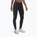 Damen-Trainingsleggings Under Armour ColdGear Textured black/white/white