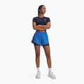 Damen-Laufshorts Under Armour Fly By 2in1 blue atlantis/washed navy/reflective 2