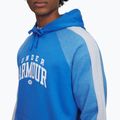 Hoodie Sweatshirt Herren Under Armour Rival Fleece Colorblock Hoodie blue atlantis/white 3