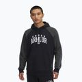 Hoodie Sweatshirt Herren Under Armour Rival Fleece Colorblock Hoodie black/castlerock/white