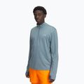 Herren-Laufoberteil Under Armour Launch 1/4 Zip jasper blue/reflective