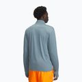Herren-Laufoberteil Under Armour Launch 1/4 Zip jasper blue/reflective 2