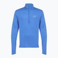 Lauf Hoodie Sweatshirt Herren Under Armour Launch 1/4 Zip blue atlantis/reflective
