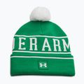 Wintermütze Herren Under Armour Halftime Pom Beanie team kelly green/white/white