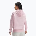 Damen-Sweatshirt Under Armour Rival Fleece Big Logo Hoody prime pink/weiß 2