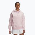 Damen Hoodie Under Armour Rival Fleece Hoodie prime pink light heather/prime pink
