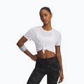 Laufshirt Damen Under Armour Launch Jacquard white/reflective
