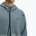 Hoodie Sweatshirt Herren Under Armour Unstoppable Fleece Full Zip HD jasper blue/serpentine/black 3