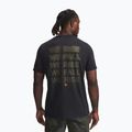 Herren-Trainingsshirt Under Armour Project Rock Q4 1 black/orange base 3