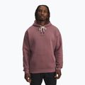 Herrenpullover Under Armour Project Rock Icon Hoody maroon mist/black